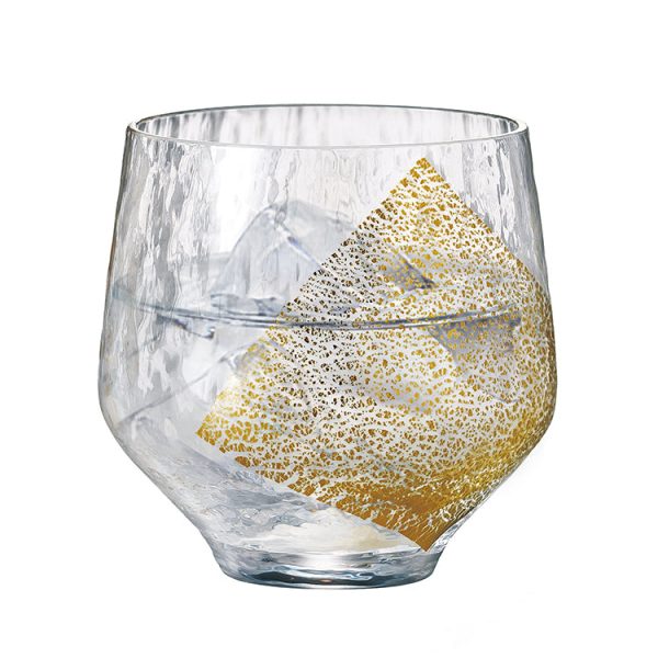 Toyo Sasaki Glass Free Glass  Edo Glass Yachiyogama Kiln Gold Approx. 260ml 10392 Online