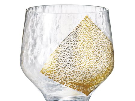 Toyo Sasaki Glass Free Glass  Edo Glass Yachiyogama Kiln Gold Approx. 260ml 10392 Online