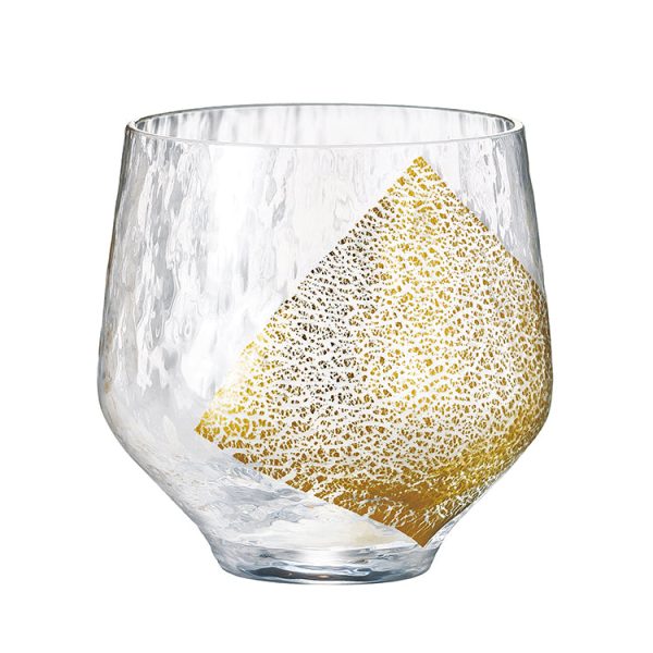 Toyo Sasaki Glass Free Glass  Edo Glass Yachiyogama Kiln Gold Approx. 260ml 10392 Online