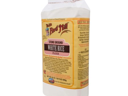 Bob s Red Mill Gluten Free White Rice Flour - 24 Oz - Case Of 4 Hot on Sale