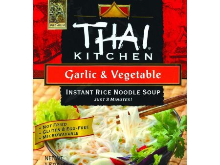 Thai Kitchen Instant Rice Noodle Soup - Garlic And Vegetable - Mild - 1.6 Oz - Case Of 6 Online