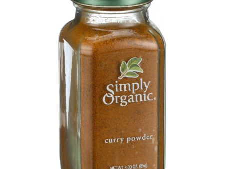 Simply Organic Curry Powder - Organic - 3 Oz Supply