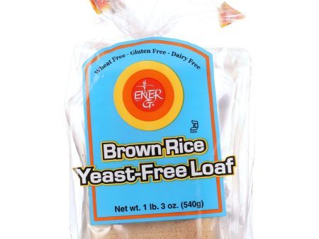 Ener-g Foods Loaf - Brown Rice - Yeast-free - 19 Oz - Case Of 6 Supply