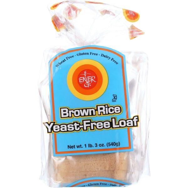 Ener-g Foods Loaf - Brown Rice - Yeast-free - 19 Oz - Case Of 6 Supply