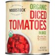 Woodstock Tomatoes - Organic - Diced - In Juice - 28 Oz - Case Of 12 Online Sale