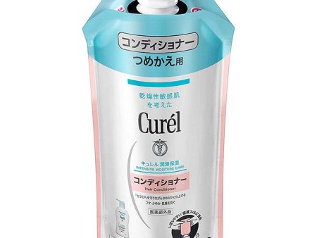 Curel Moisture Care Hair Conditionar Refill 340ml, Japan No.1 Brand for Sensitive Skin Care, Weakly Acidic Fragrance Free Color Free Online Sale