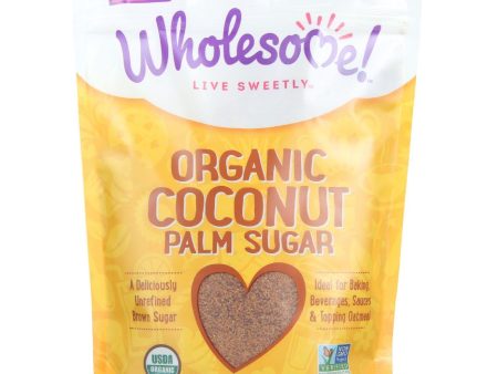 Wholesome Sweeteners Sugar - Organic - Coconut Palm - 16 Oz - Case Of 6 Online