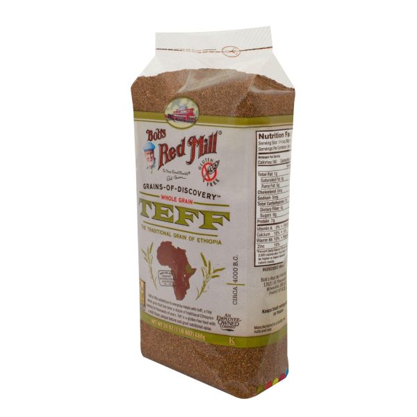 Bob s Red Mill Whole Grain Teff - 24 Oz - Case Of 4 Fashion