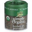 Simply Organic Herb De Provence - Organic - .14 Oz - Case Of 6 on Sale