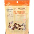 Woodstock Nuts - All Natural - Almonds - Whole - Roasted - Salted - 7.5 Oz - Case Of 8 Online now