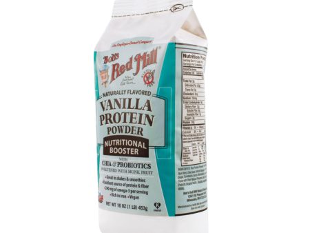 Bob s Red Mill Vanilla Protein Powder Nutritional Booster - 16 Oz - Case Of 4 Cheap