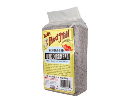 Bob s Red Mill Blue Cornmeal - 24 Oz - Case Of 4 Online Sale