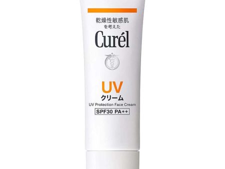 Curel Moisture Care UV Protection Cream SPF30 PA++ 30ml, Japan Sunscreen No.1 Brand for Sensitive Skin Care Sale