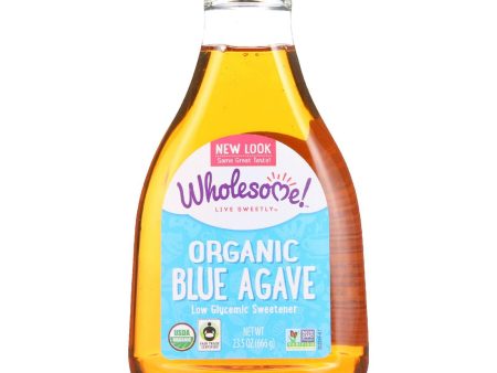 Wholesome Sweeteners Blue Agave - Organic - 23.5 Oz - Case Of 6 For Sale