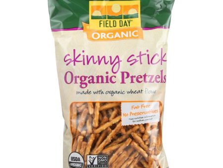 Field Day Pretzels - Organic - Skinny Stick - 8 Oz - Case Of 12 Online now