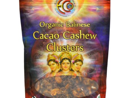 Earth Circle Organics Cacao Cashew Clusters - Organic - Balinese Raw - 8 Oz Online Sale