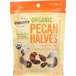 Woodstock Nuts - Organic - Pecan - Halves - 4.5 Oz - Case Of 8 Cheap