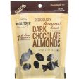 Woodstock Snacks - All Natural - Dark Chocolate Almonds - 8.5 Oz - Case Of 8 Sale