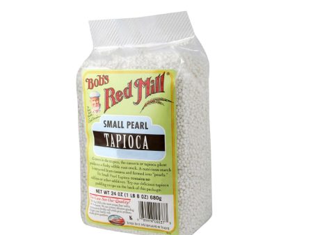 Bob s Red Mill Small Pearl Tapioca - 24 Oz - Case Of 4 For Sale