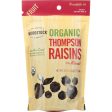 Woodstock Fruit - Organic - Raisins - Thompson - 13 Oz - Case Of 8 on Sale