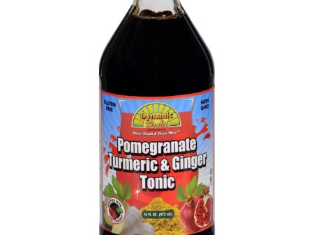 Dynamic Health Tonic - Pomegranate Turmeric And Ginger - 16 Oz Online Sale