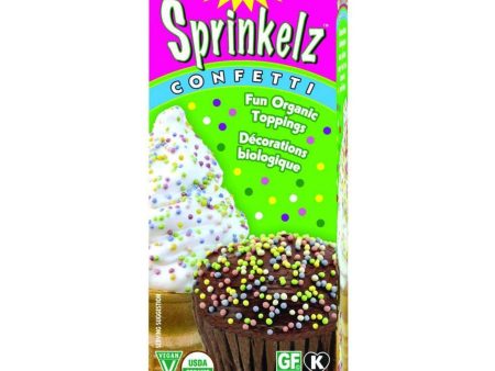 Let s Do Sprinkelz Dessert Toppings - Natural - Confetti - 1 Oz - Case Of 12 Online