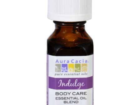 Aura Cacia Essential Oil Blend - Body - Indulge - .5 Oz Online now