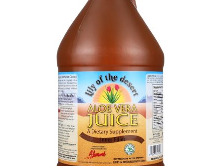 Lily Of The Desert Aloe Vera Juice - Organic - 1 Gallon - Case Of 4 Hot on Sale