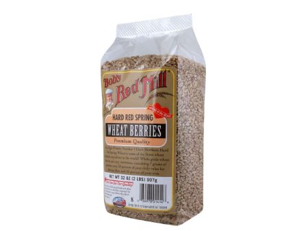 Bob s Red Mill Hard Red Spring Wheat Berries - 32 Oz - Case Of 4 Supply