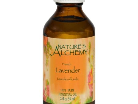 Nature s Alchemy 100% Pure Essential Oil French Lavender - 2 Fl Oz Cheap