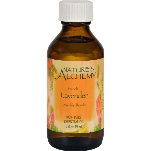 Nature s Alchemy 100% Pure Essential Oil French Lavender - 2 Fl Oz Cheap