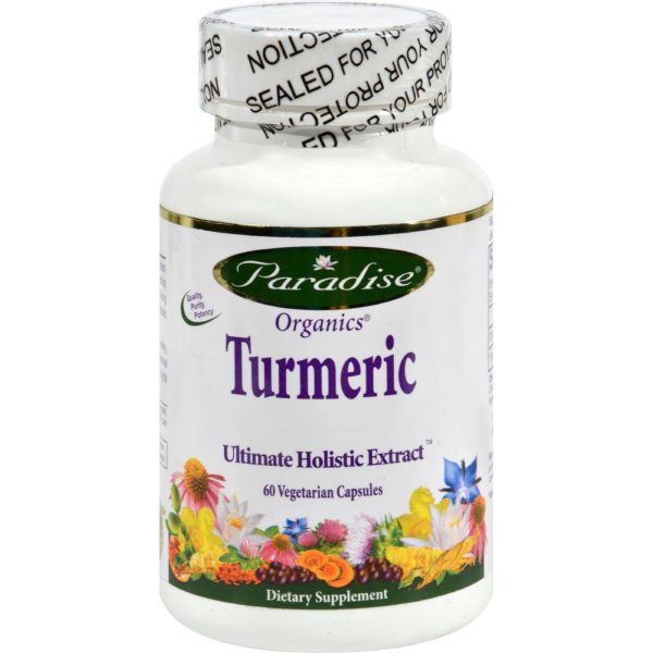 Paradise Herbs Essential Turmeric - 60 Vegetarian Capsules Online