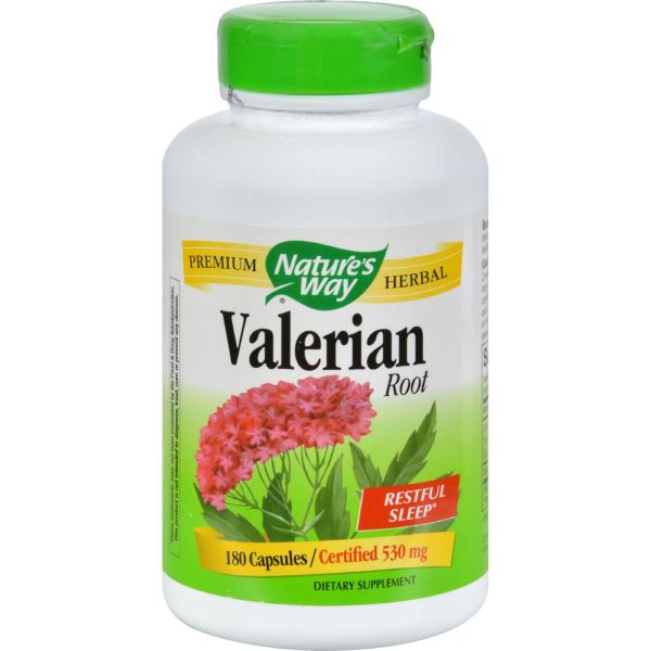 Nature s Way Valerian Root - 180 Capsules on Sale