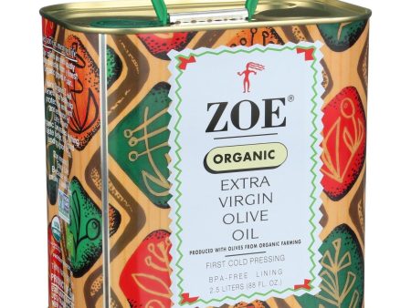 Zoe Organic Olive Oil - Extra Virgin - 88 Oz For Cheap