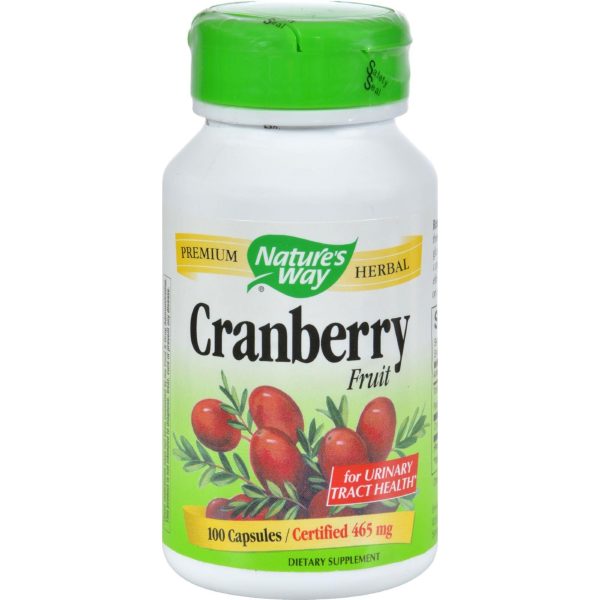 Nature s Way Cranberry Fruit - 100 Capsules Fashion