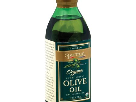 Spectrum Naturals Organic Unrefined Extra Virgin Olive Oil - Case Of 6 - 12.7 Fl Oz. For Cheap