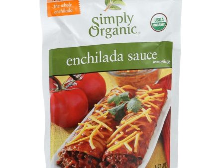 Simply Organic Enchilada Sauce - Organic - 1.41 Oz - Case Of 12 Online now