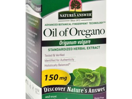 Nature s Answer Oil Of Oregano - 90 Softgels Fashion