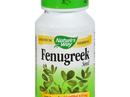 Nature s Way Fenugreek Seed - 100 Capsules For Sale