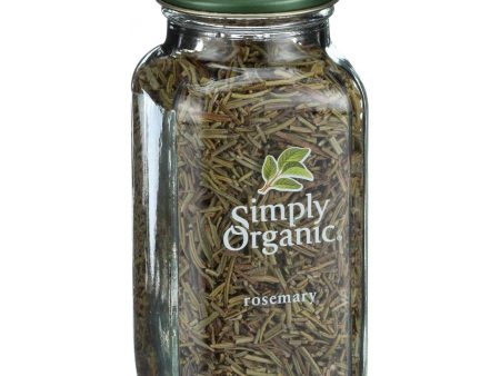 Simply Organic Rosemary Leaf- Organic - Whole - 1.23 Oz Online now