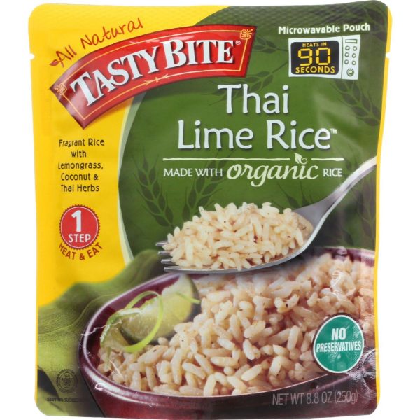 Tasty Bite Rice - Thai Lime - 8.8 Oz - Case Of 6 Sale