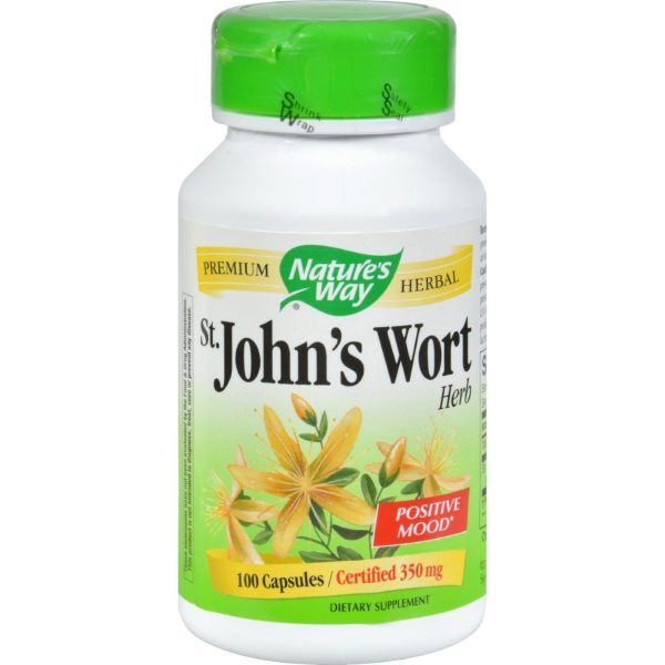 Nature s Way St John s Wort Herb - 100 Capsules Online now