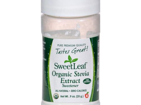 Sweet Leaf Stevia Extract - 0.9 Oz Supply