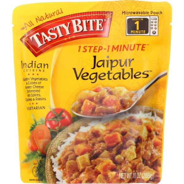 Tasty Bite Entrees - Indian Cuisine - Jaipur Vegetables - 10 Oz - Case Of 6 Fashion