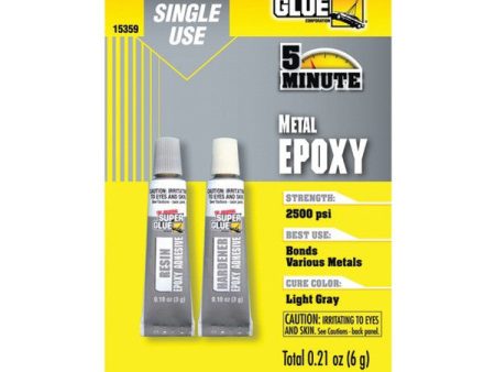 SUPER GLUE 15359 Single-Use Epoxy Tubes for Metal For Discount