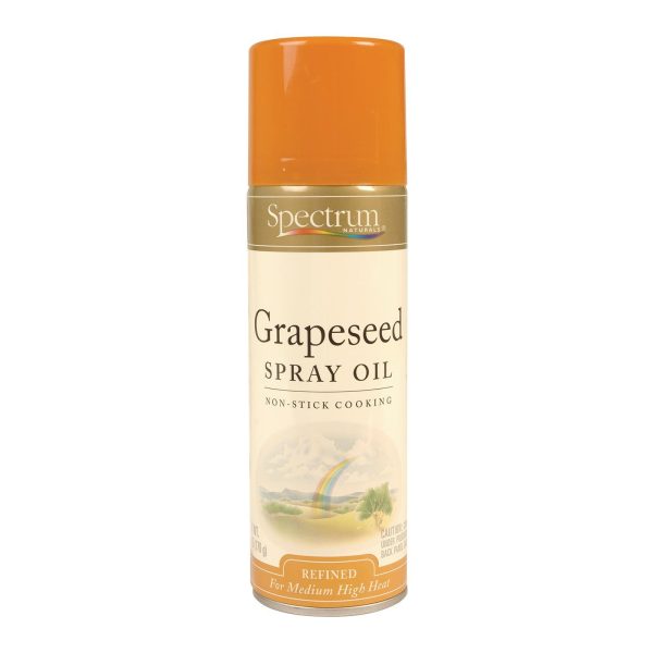 Spectrum Naturals Grapeseed Spray Oil - Case Of 6 - 6 Fl Oz. Fashion