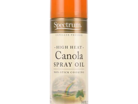 Spectrum Naturals Spray Oil - Canola - High Heat - 6 Oz - Case Of 6 on Sale