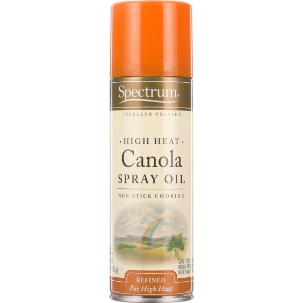 Spectrum Naturals Spray Oil - Canola - High Heat - 6 Oz - Case Of 6 on Sale