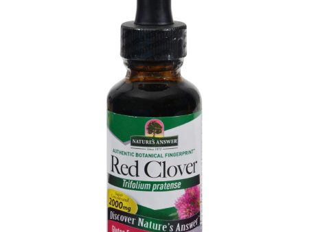 Nature s Answer Red Clover Flowering Tops - 1 Fl Oz Online