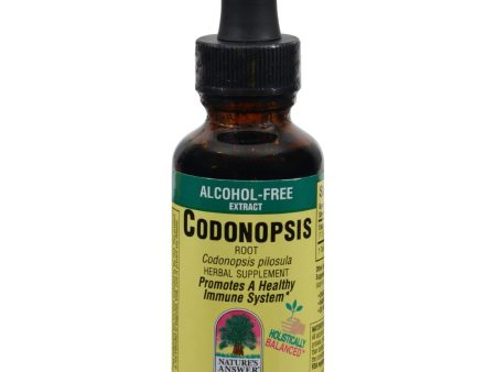 Nature s Answer Alcohol Free Codonopsis - 1 Oz Cheap